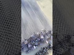 Посмотреть настраиваемые металлические сетчатые шторы с диаметром проволоки для перегородок 6 мм - 20 мм отверстия Демо