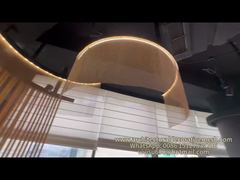 Осмотрите архитектурный экран занавесов сетки металла для демонстрации ресторана дверного проема