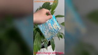 Красочное окно металла экранирует декоративный цвет градиента ячеистой сети увядает цвет