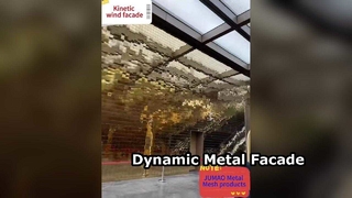 Кинетическая панель ненесущей стены металла фасада ветра архитектурная коммерчески