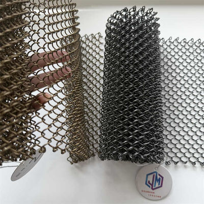 ODM катушка архитектурная сетка занавес металлические панели для разделителя гостиничного пространства