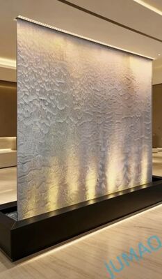 Устойчивый водопад из нержавеющей стали, разработанный для улучшения качества воды в экологических системах