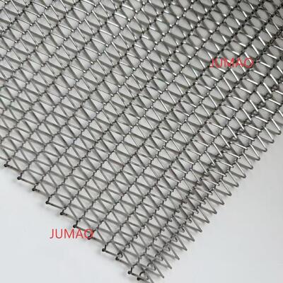 304 Stainless Steel Decorative Architectural Mesh  Spiral Metal Mesh Partition