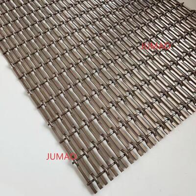 Crimped Metal Mesh Architectural Mesh Woven Wire Mesh Partition Ceiling Decoration
