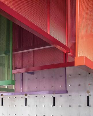 PVDF Coated Architectural Expanded Metal Mesh with High Tensile Strength and Customizable Diamond Aperture